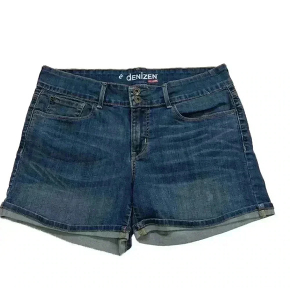 Denizen By Levi Womens Rolled Denim Jeans Size 12 - Picture 1 of 8